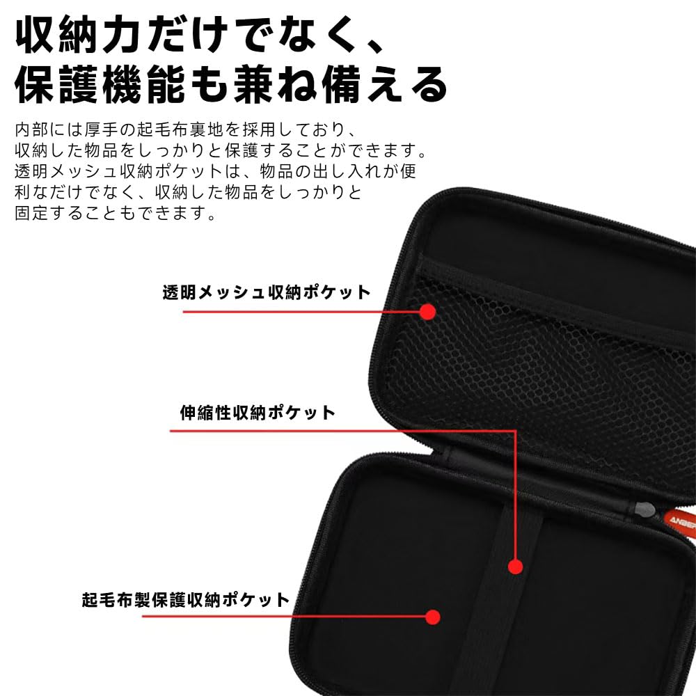 Amazon.co.jp: For Anbernic RG DS ケース 保護カバー 収納バッグ