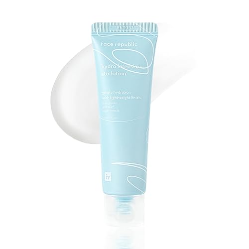 Face Republic Hydro Intensive Ato Lotion 1.7 fl oz 1.69 fl oz | Crema de alivio para pieles sensibles | Hidratante, calmante | Manteca de karité,