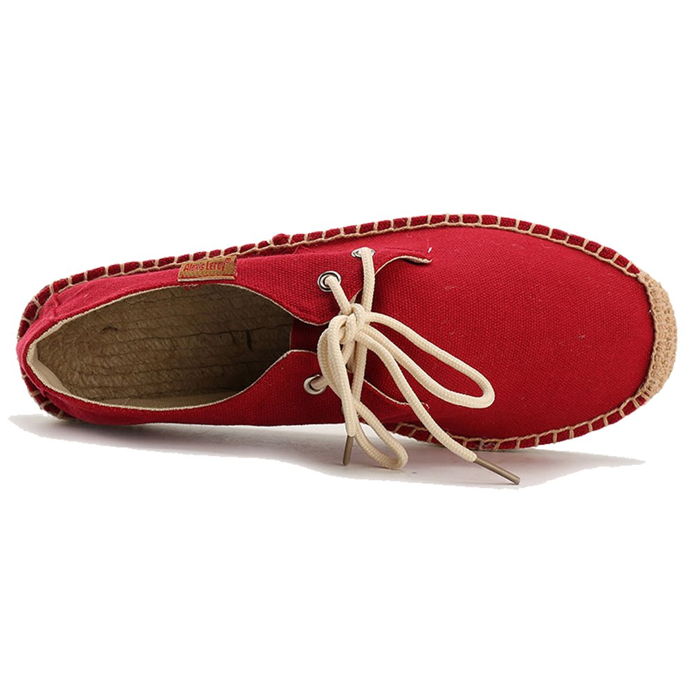 Alexis Leroy Lacets, Espadrilles Homme Rouge 41 EU / 7 UK
