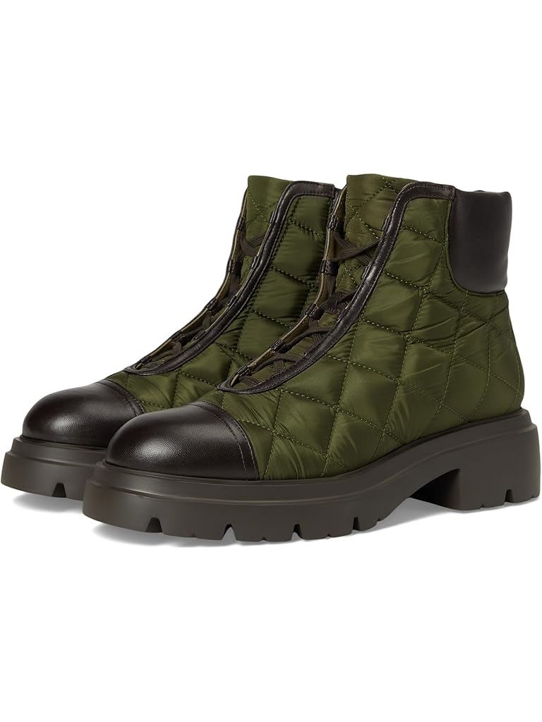 Olive Stuart Weitzman Hudson Quilted Hiker Bootie