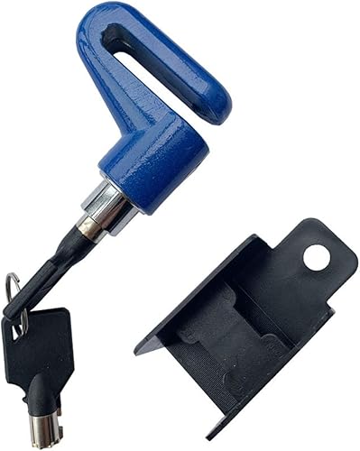 Miniatura 16 de Cerradura de bicicleta, bloqueo en U, cerradura de bicicleta de combinación, bloqueo de scooter, disco de freno de bicicleta antirrobo, ruedas