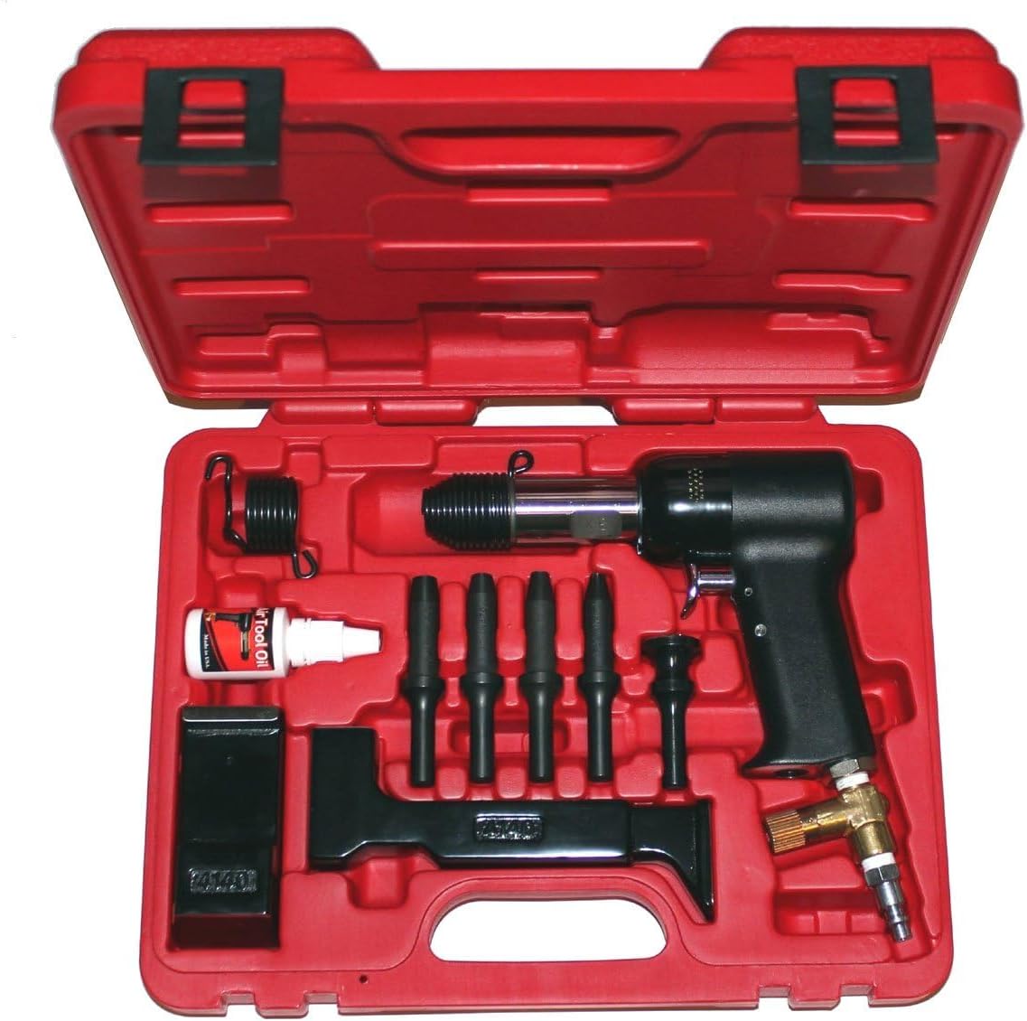 Wicks Aircraft 7373X Rivet Gun Kit, 3X Pneumatic Rivet Gun