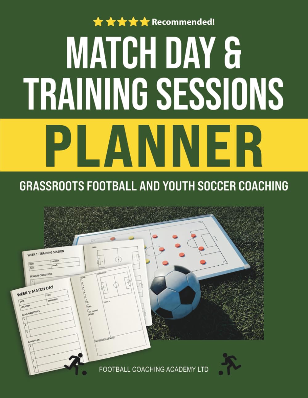 Match Based Session Match Day and Training Sessions Planner: Grassroots | Adobooks