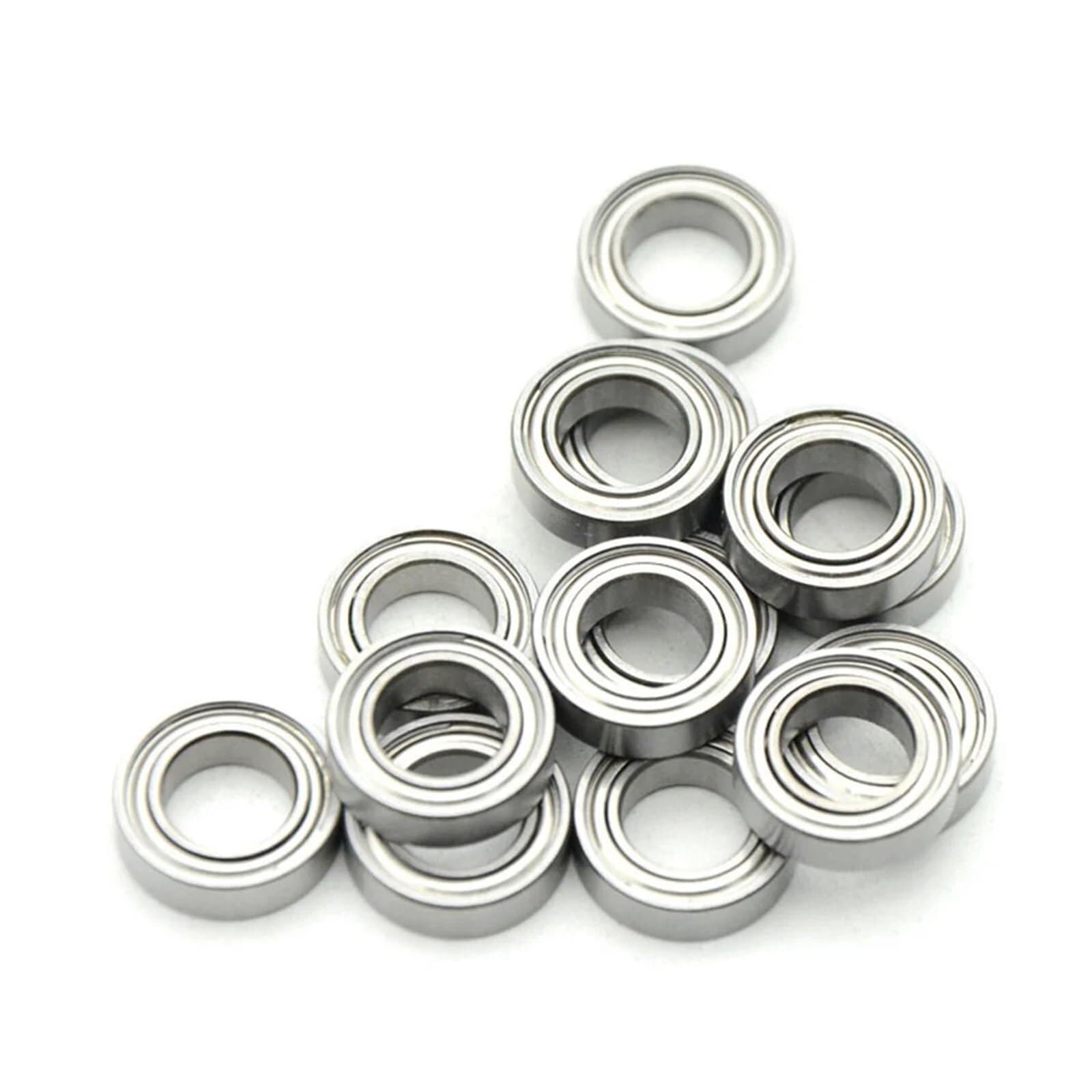 Gqnblvhzupdm One Color Industrial Shaft Bearings, 10Pcs/Lot Mr Series Mr52zz Mr63zz Mr85zz Mr95zz Mr128zz Mr137zz Bearing Metal Shielded Ball Bearings(Mr83zz(3X8x3mm))(Mr85zz 5X8x2.5mm)