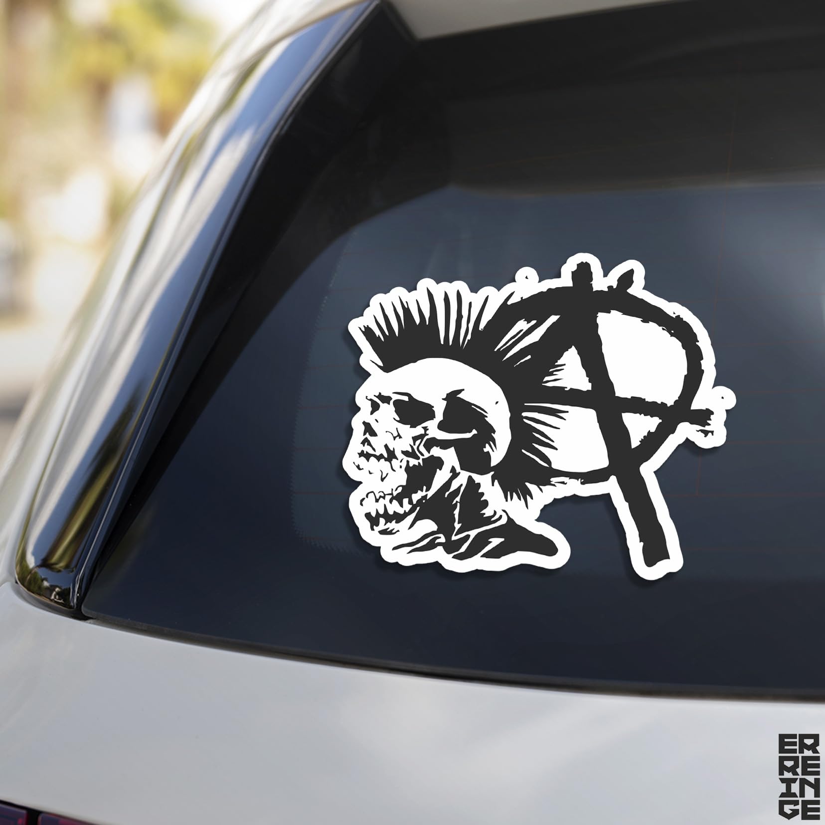 erreinge Sticker Giappone Adesivo Sagomato in PVC per Decalcomania Parete Murale Auto Moto Casco Camper Laptop - cm 12
