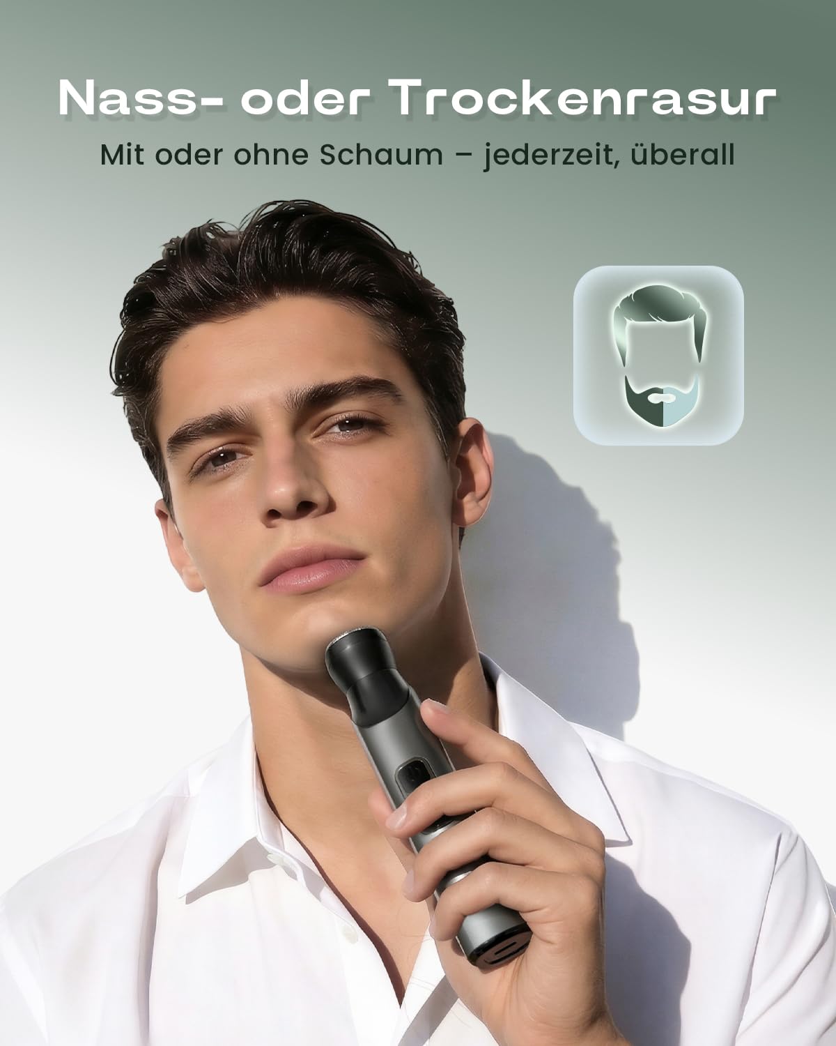 Intimrasierer Mann, Prettywill All-in-One Bodygroomer & Körperrasierer Herren mit Magnetkopf & Doppelklingen, IPX7 Wasserdicht, Elektrischer Rasierer für Ganzkörper & Gesicht, inkl. Aufsteckkämme