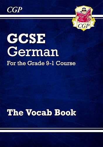GCSE German Vocab Book (For exams in 2025) (CGP GCSE German)