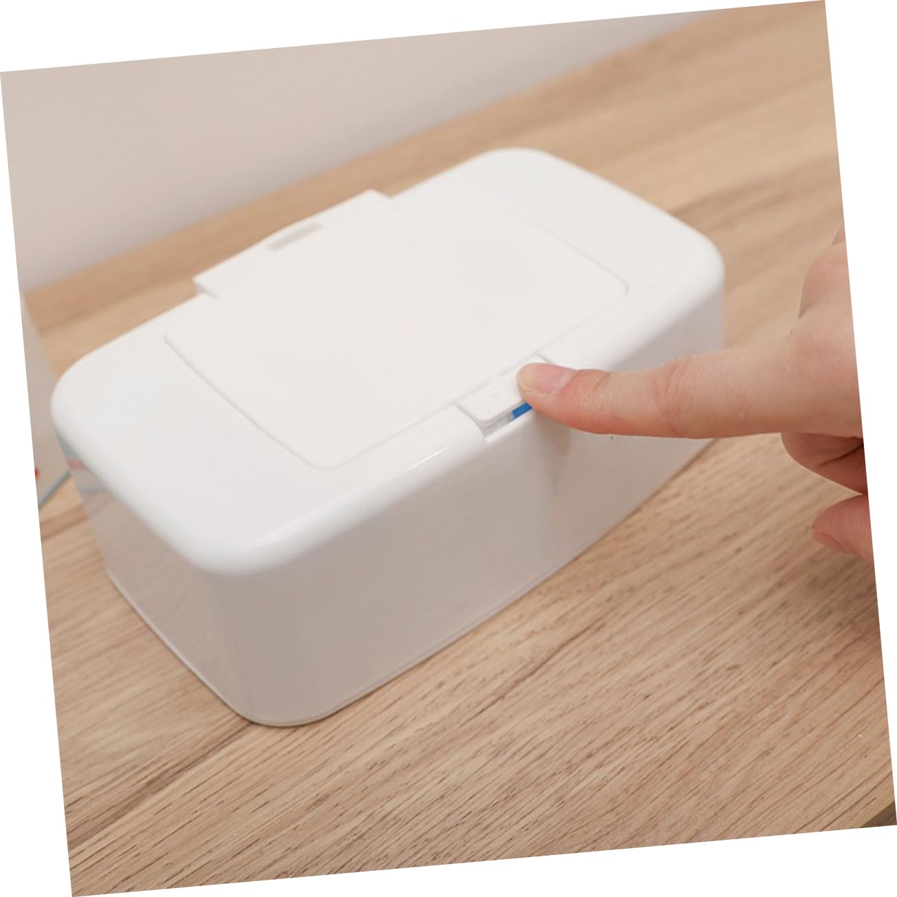 4 Unidades Caja de Toallitas Reutilizable Dispensador de Toallitas Húmedas y Secas para Ñiño, Cocina, Baño