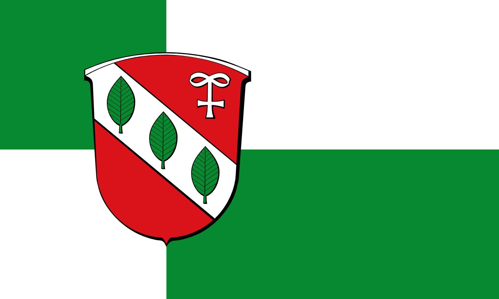 Drapeau Seidenbuch Lindenfels grand pavillon extérieur historique