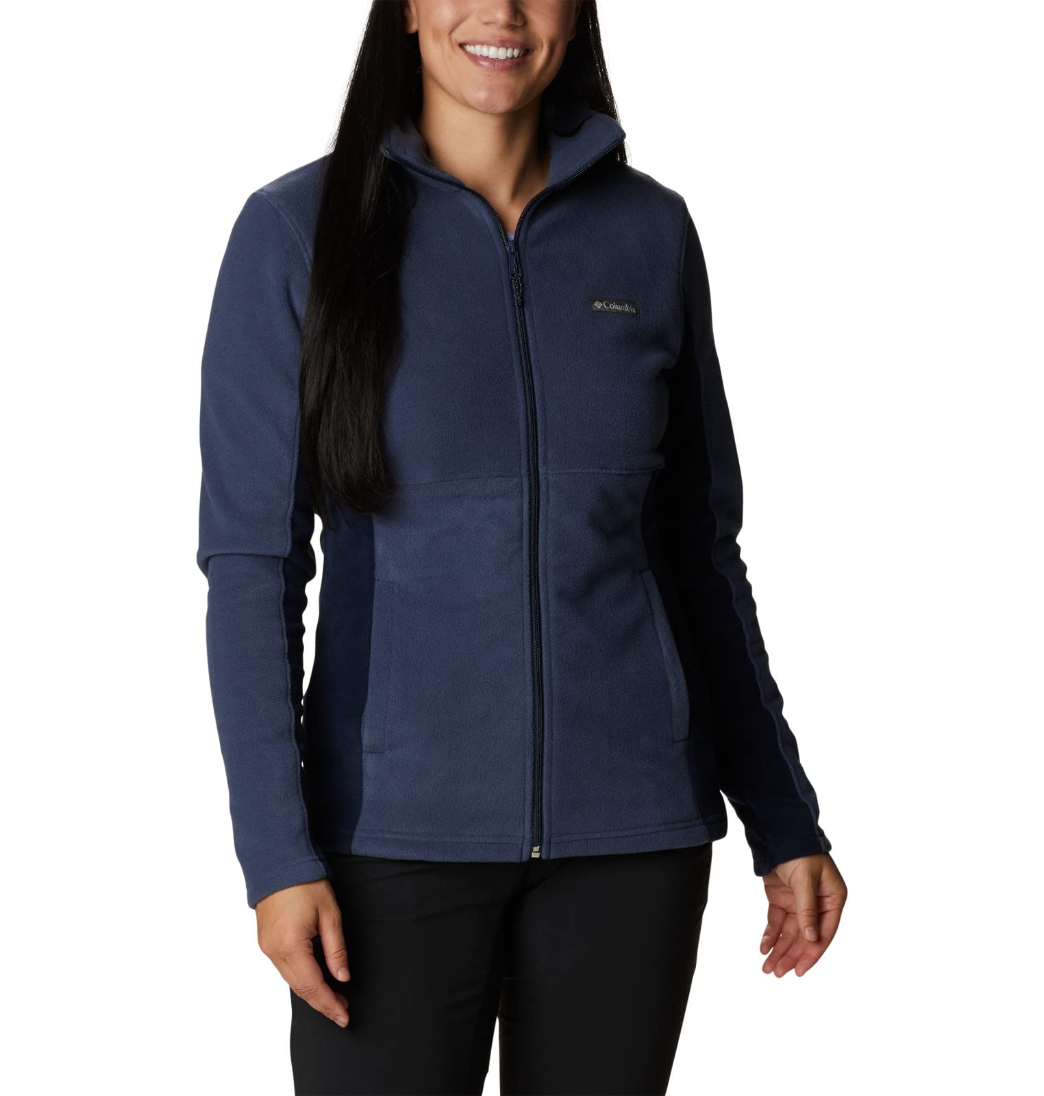 Columbia Sportswear Women's Blue Columbia - Basin Trail™ Iii Fleece Jacket - Nocturnal, Dark Nocturnal Medium