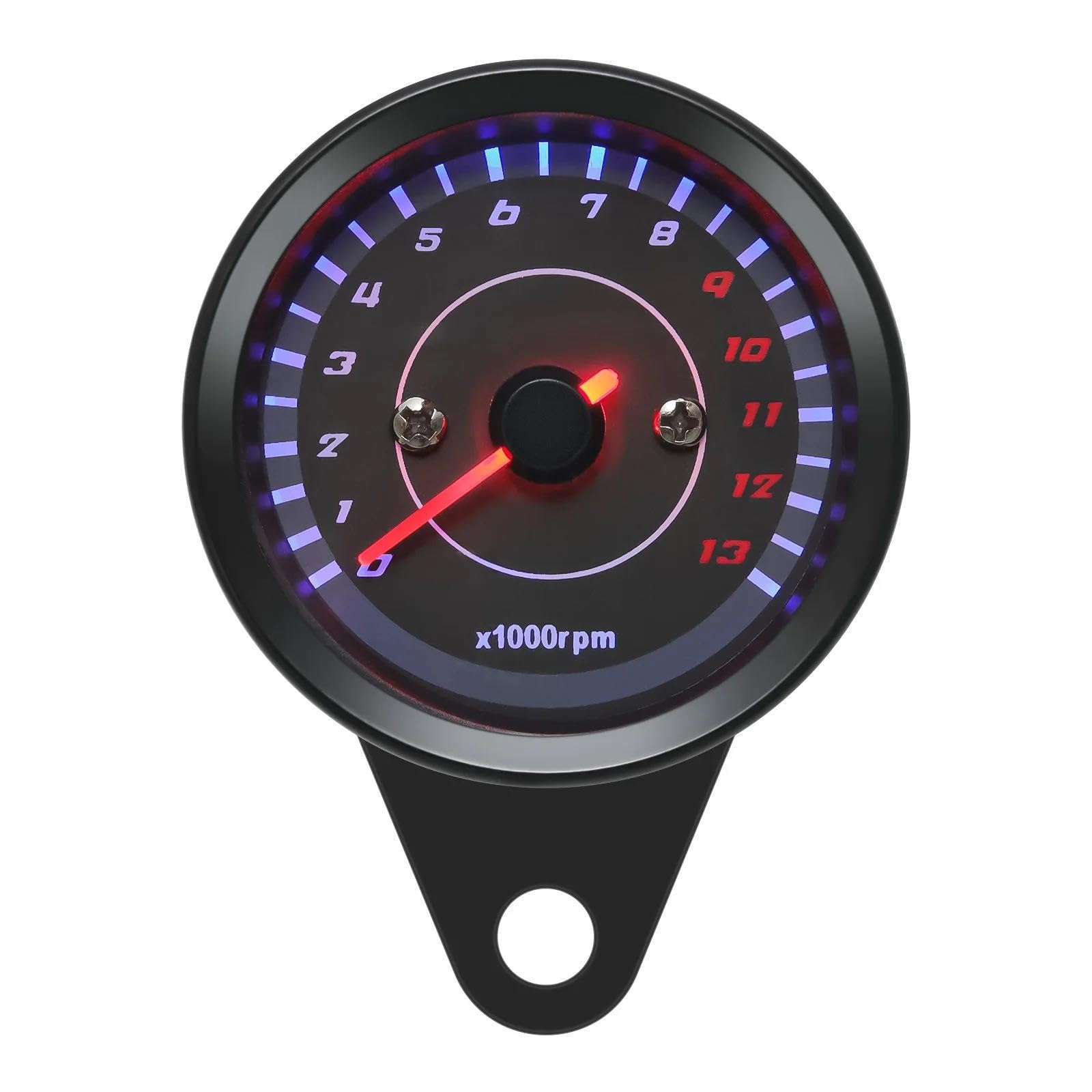 Medidor De Tacómetro Universal Para Motocicleta De 12 V