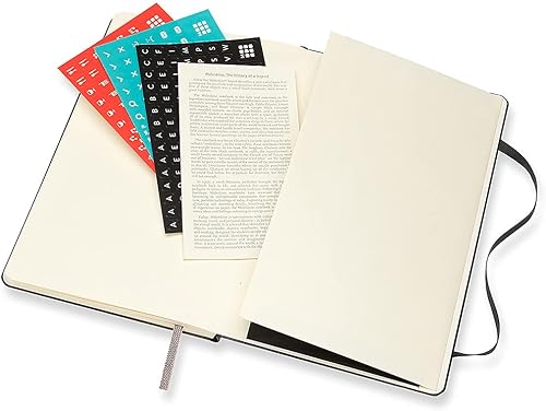 Miniatura 7 de Moleskine Agenda semanal clásica de 18 meses 2021-2022, tapa dura, grande (5 x 8.25 pulgadas), color negro