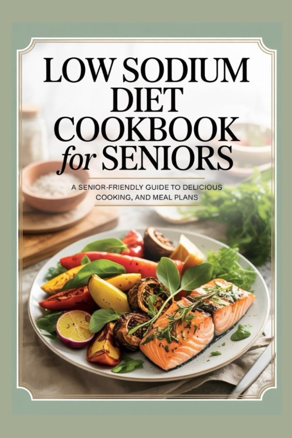 LOW SODIUM DIET COOKBOOK FOR SENIORS: A senior-friendly Guide to Delicious Cooking, and Meal Plans