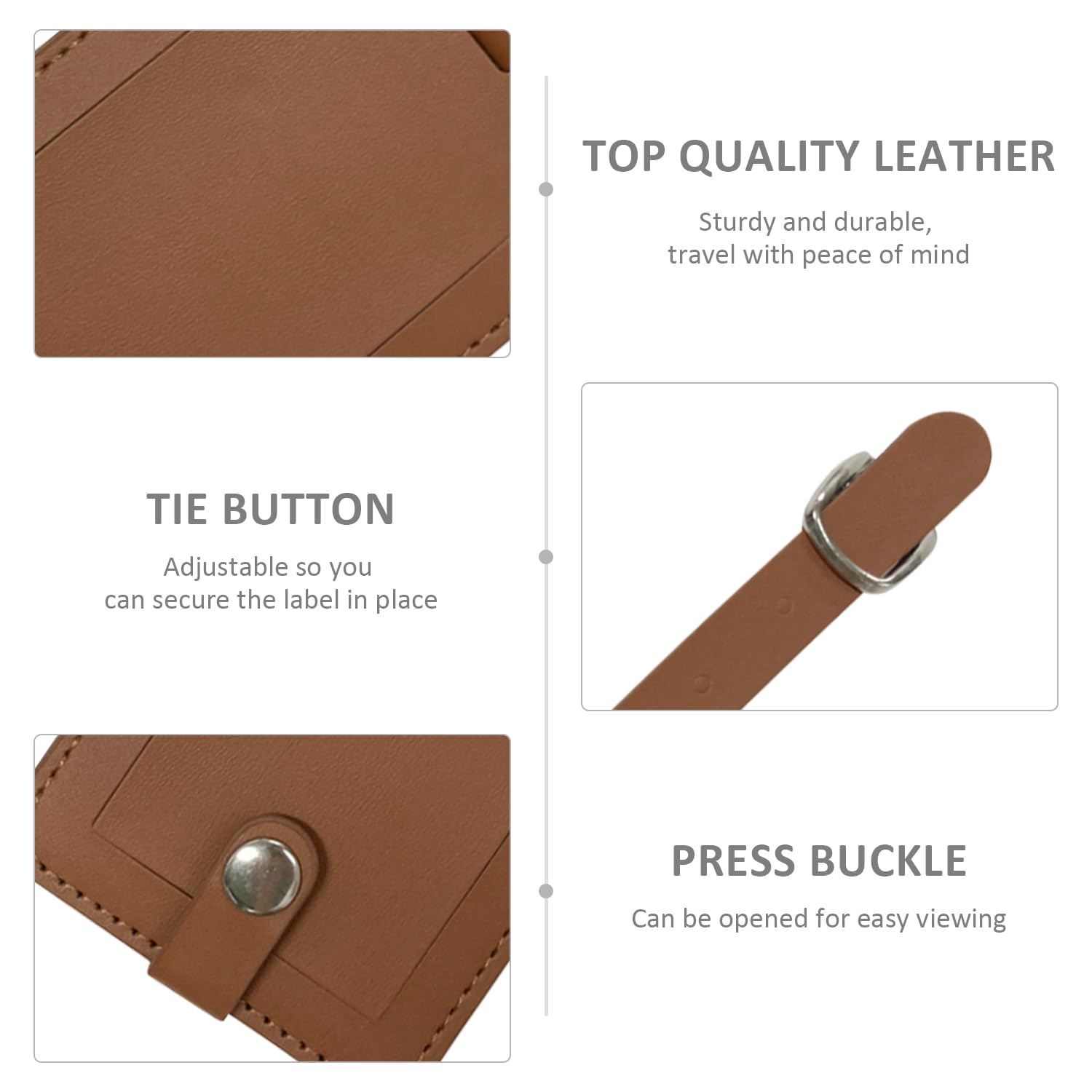 Etichette Per Bagagli In Plastica, Etichetta Per Valigia - Foto 6