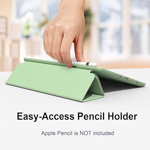 Miniatura 10 de Divufus Funda para iPad Air 3  Pro de 10.5 pulgadas, ligera, delgada y suave TPU con soporte de triple pliegue, función de reposoencendido