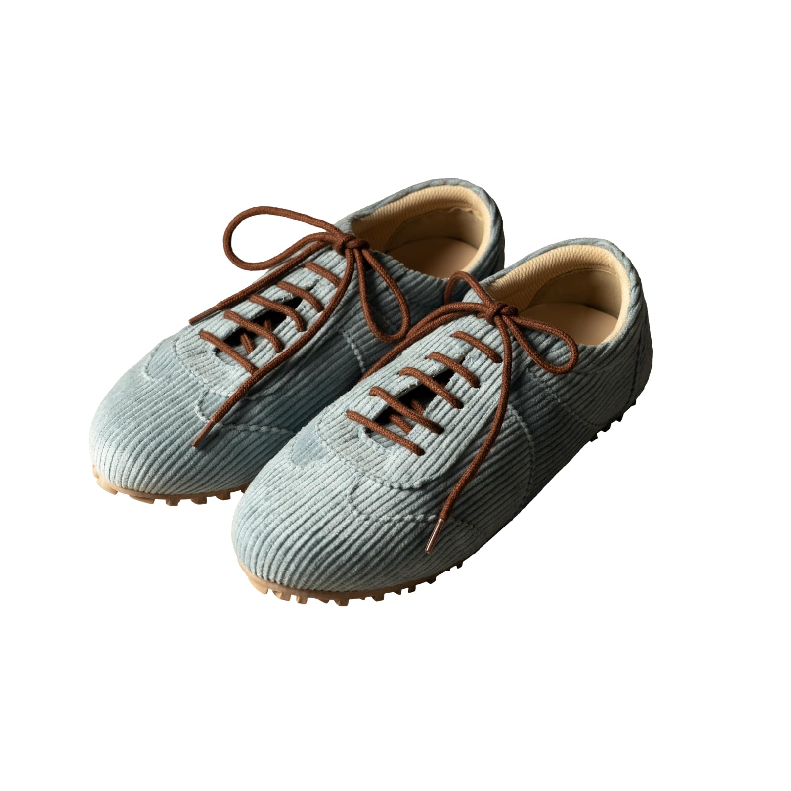 theater Women Combats Suede Sneakers | Soft Lace-Up Walking Shoes with Cushioned Grip Sole | Lightweight, Stylish & Comfortable Suede Footwear-picture-11