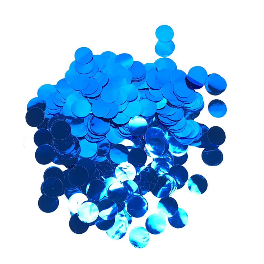 Round Tissue Paper Table Confetti Dots for Party, Birthday Decoration, Wedding, Anniversary Balloon Table Decoration(Blue)