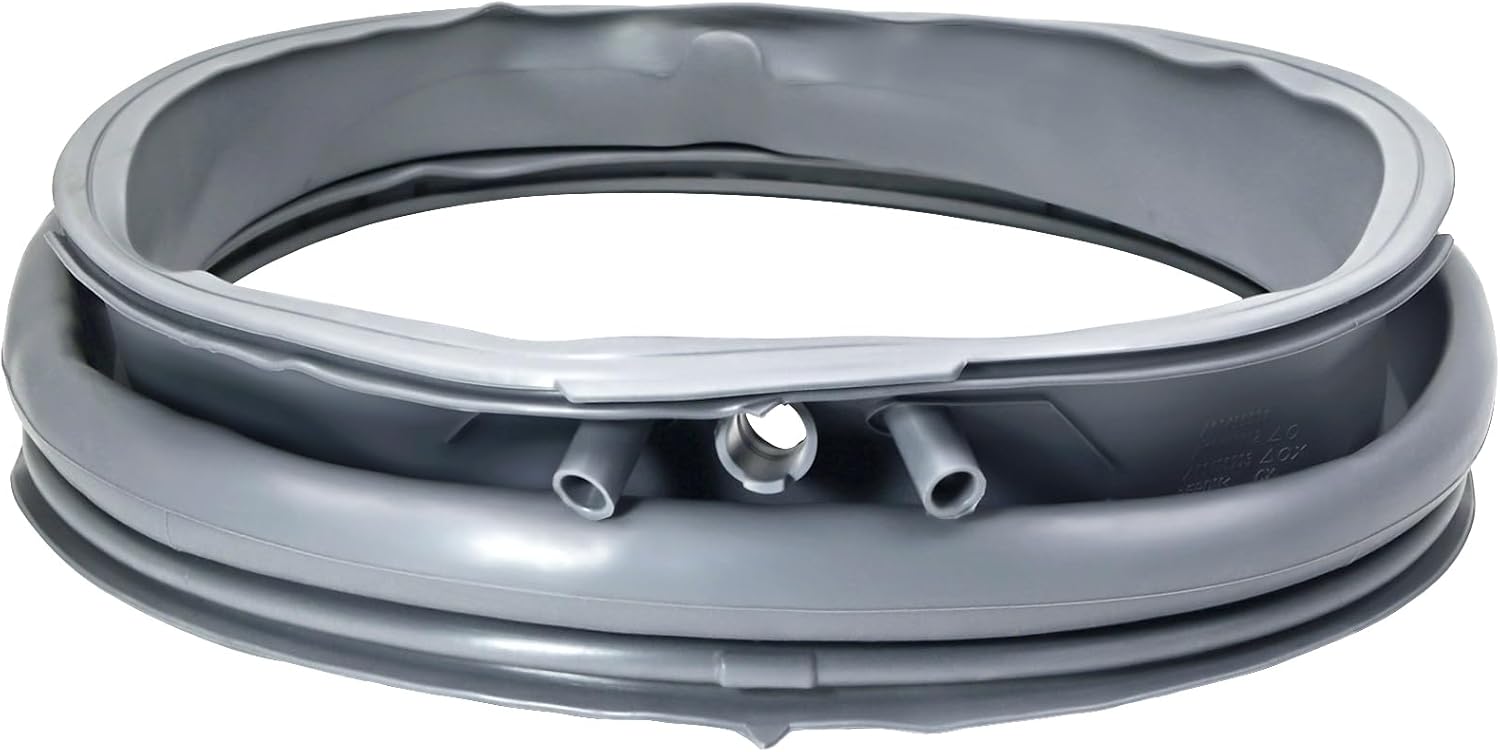 5304505004 Washer Door Boot Seal, Compatible with Frigidaire Electrolux Front Load Washers, Replaces 5304505239 5304516744 Door Gasket, Waterproof Anti-Leak Rubber Door Seal
