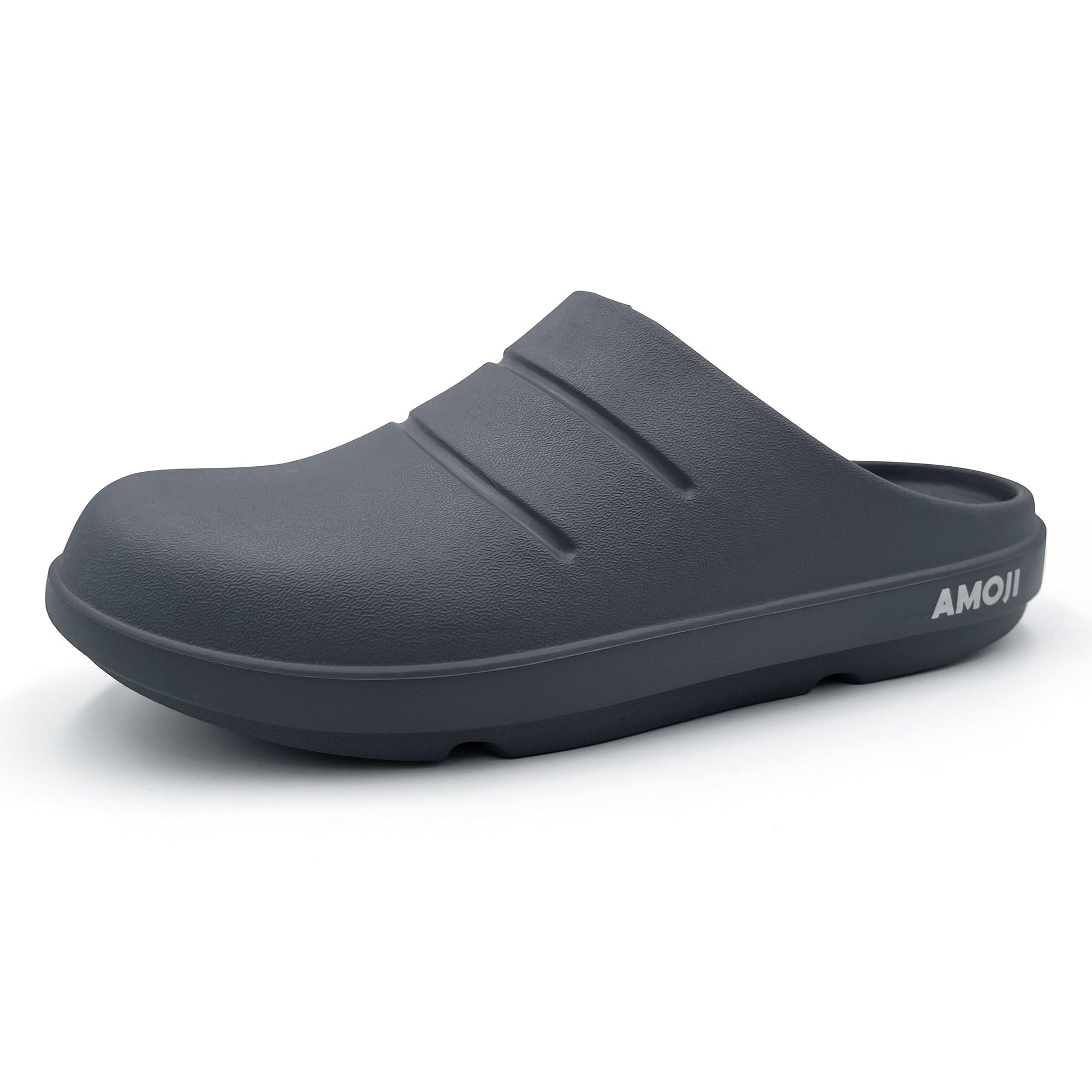 Amoji Unisex Arch Support Recovery Slide Sandals Orthopedic Clogs Athletic Shower Slipper XLS1556