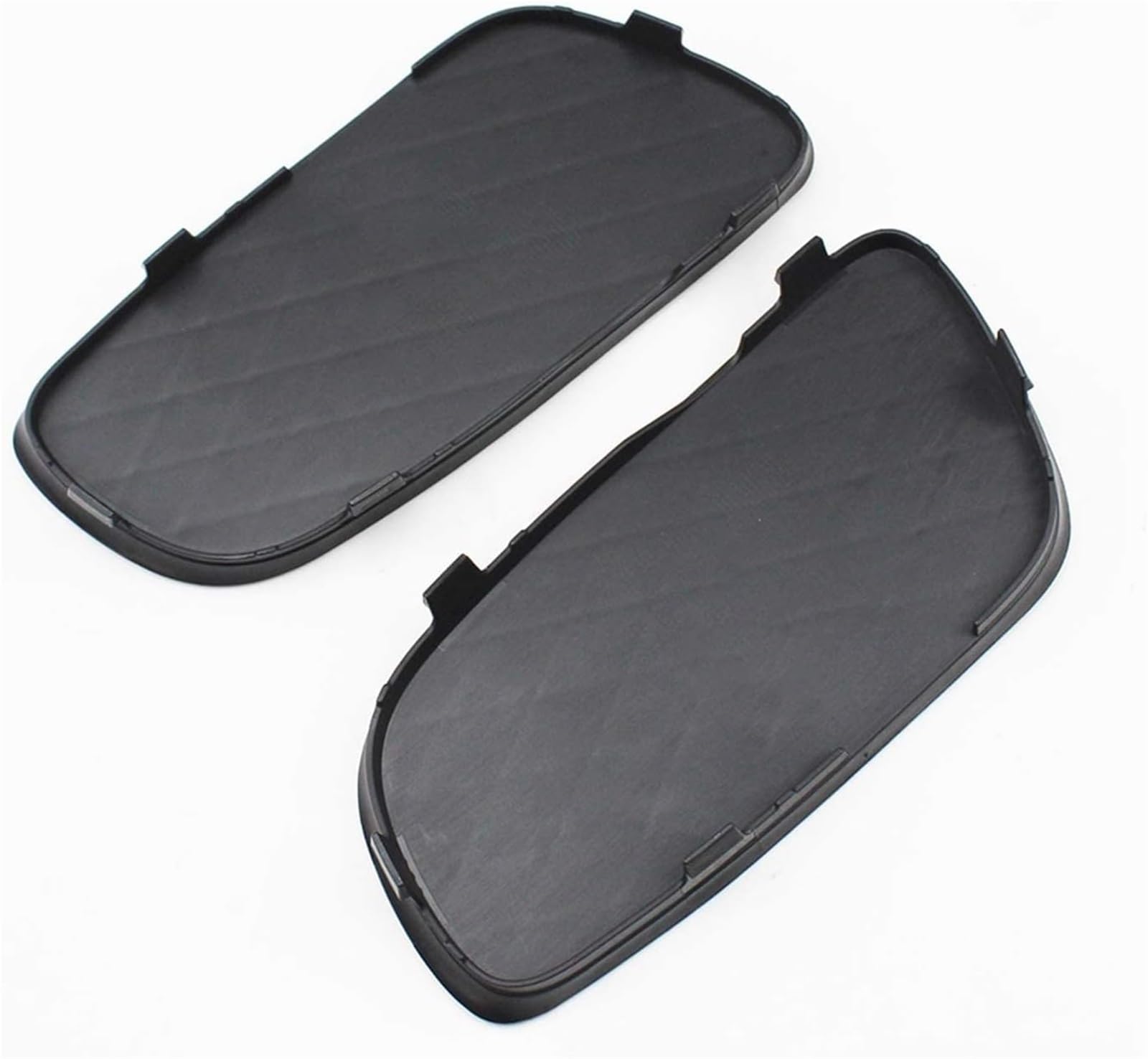 Genérico Cubierta de Rejilla de luz antiniebla para Coche Bisel de luz antiniebla para Coche (Izquierdo y Derecho) Cubierta de Rejilla para Smart FORTWO 451 (2008-2012)