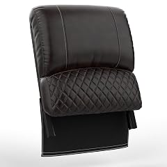 Loveseat Recliner Sofa Backrest PU Leather Brown