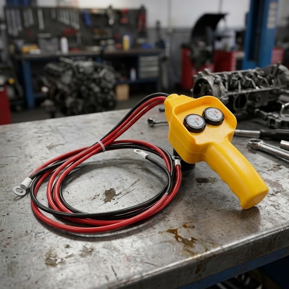 Mando a distancia eléctrico Winch de 12 V con interruptor de botón, cable de 35,43/47,24 pulgadas, ABS resistente al agua, repuesto para cabrestantes de remolque de 1500-4500 LBS