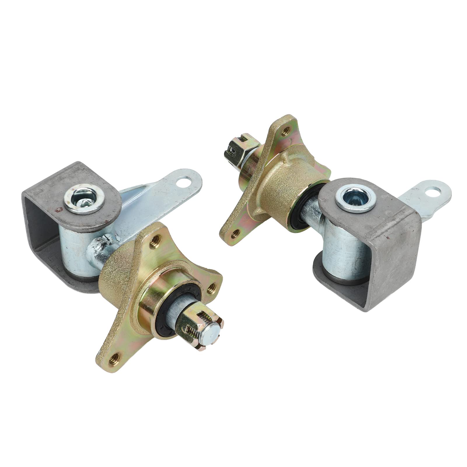 Mozzi Ruota Perno dello Sterzo, Fuso a Snodo in Lega di Acciaio 17 Mm Ad Alta Resistenza per Pneumatici 6 Pollici Quad Bike Go Kart