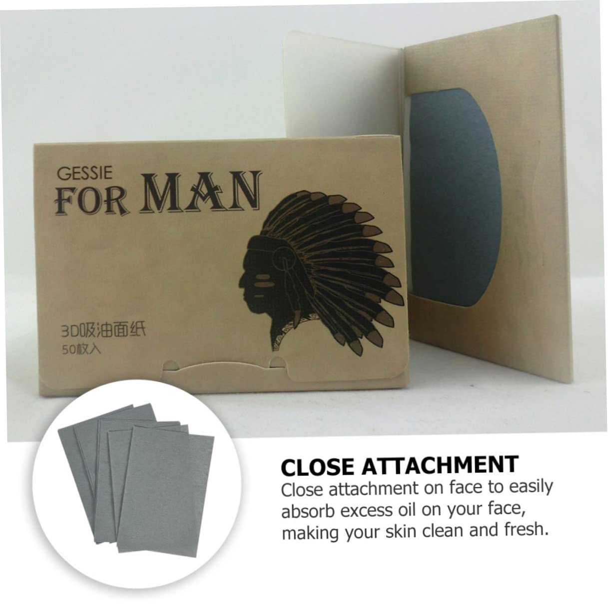Ipetboom Facial Oil Blotting Paper 200pcs Oil Absorbing Tissues Skincare for Oily Skin