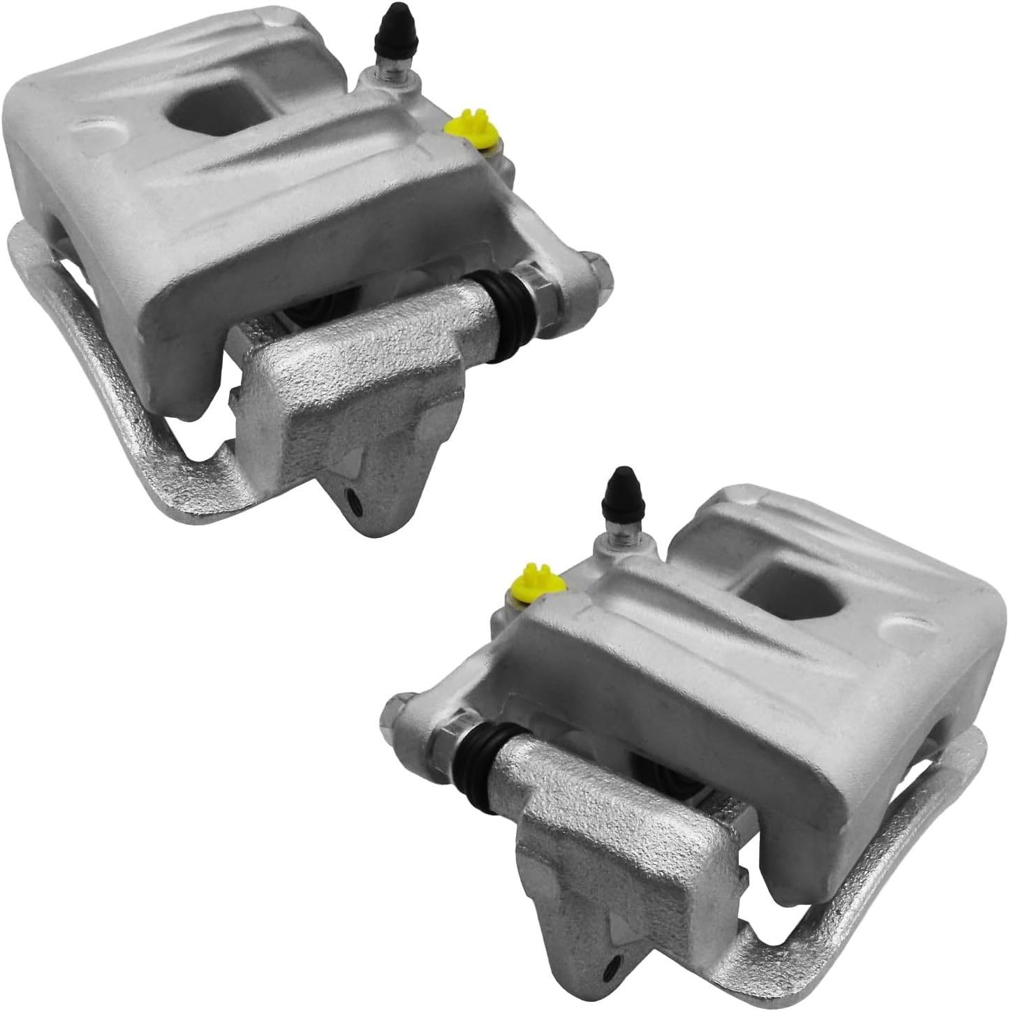 Brake Caliper Rear Left and Right Calipers assembly with Bracket 19-B6271 & 19-B6270 compatible with 2011-2013 Kia Sorento;2010-2012 Hyundai Santa Fe Caliper pair set of 2