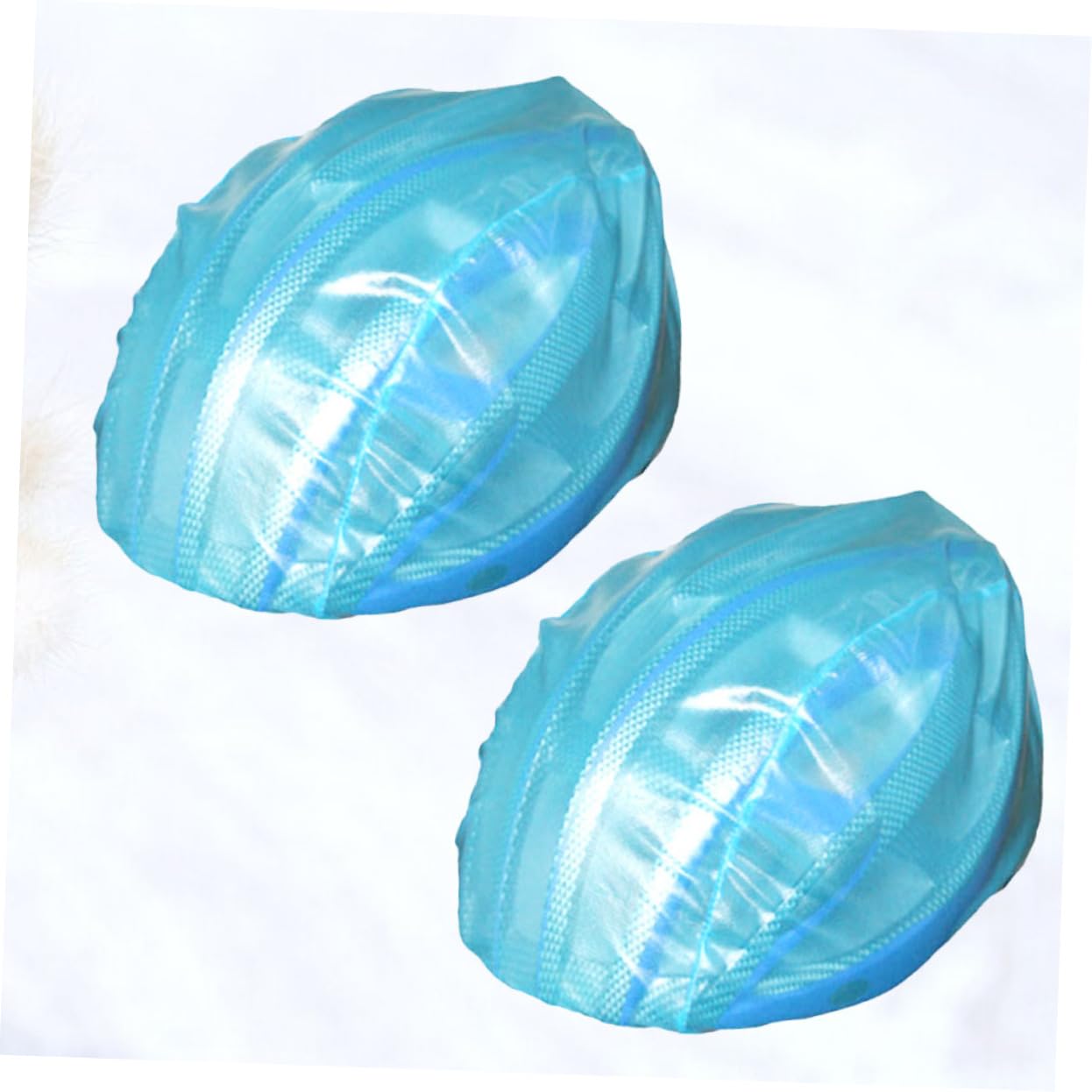 INOOMP 6pezzi Copricasco Per Bicicletta Di Protezionper Casco Da Pioggia Accessorio Leggero Per Attività All Aperto Blu