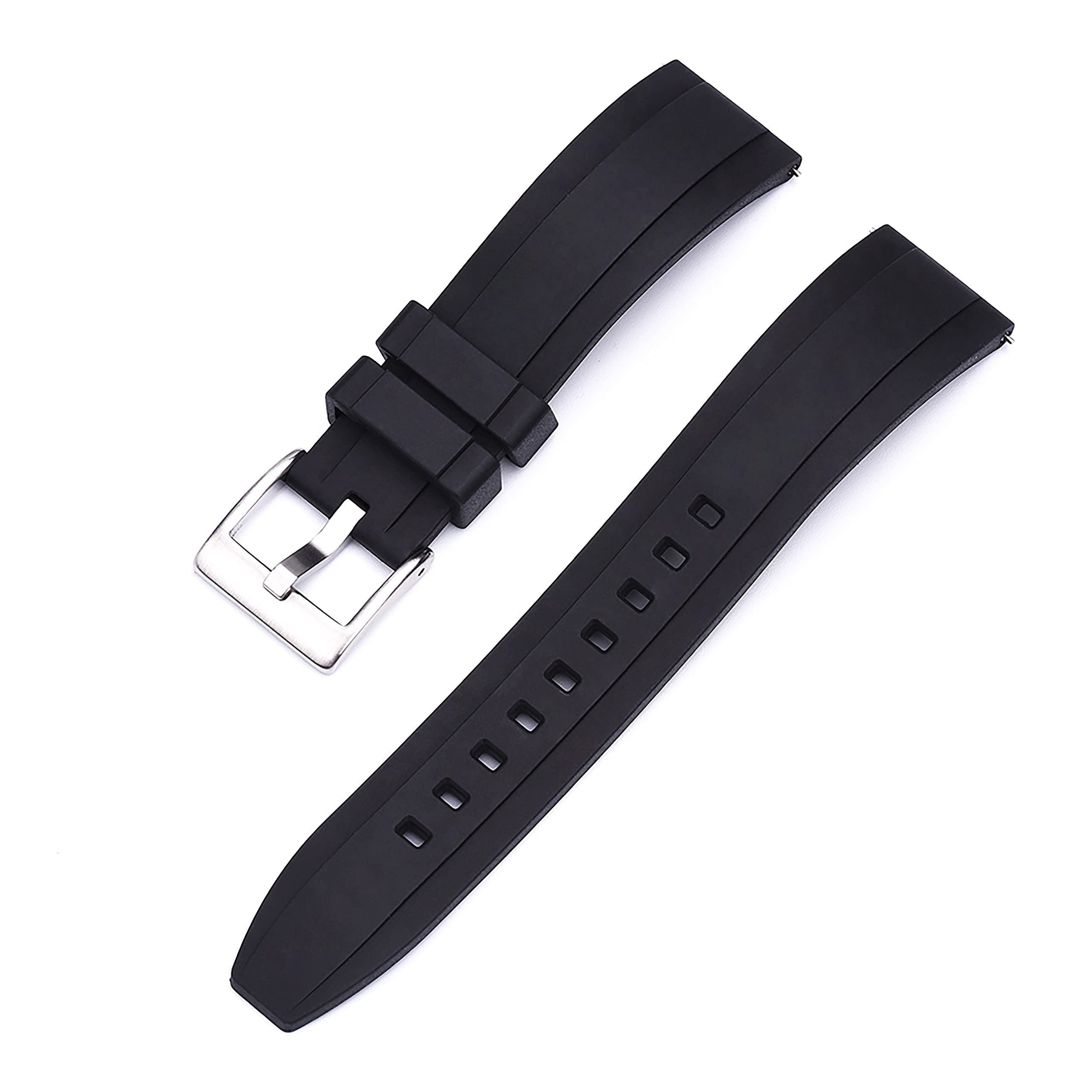 Quick Release FKM Rubber Watch Strap - Datona