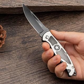 PINBO Kitchen Knife | Multipurpose Carbon Steel Blade Knife for Home Use | Compact Cutting Tool for Vegetables, Fruits & G... Price In India