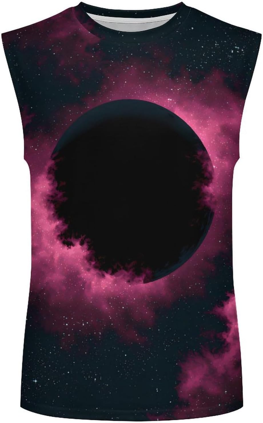 Black Hole Men's Sleeveless Shirt Small