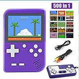 500 juegos súper clásicos: esta consola de juegos adopta una nueva tecnología de actualización. Tiene juegos nostálgicos únicos de 500 FC, y no habrá juego repetido. Te lleva de vuelta a la diversión de la infancia.