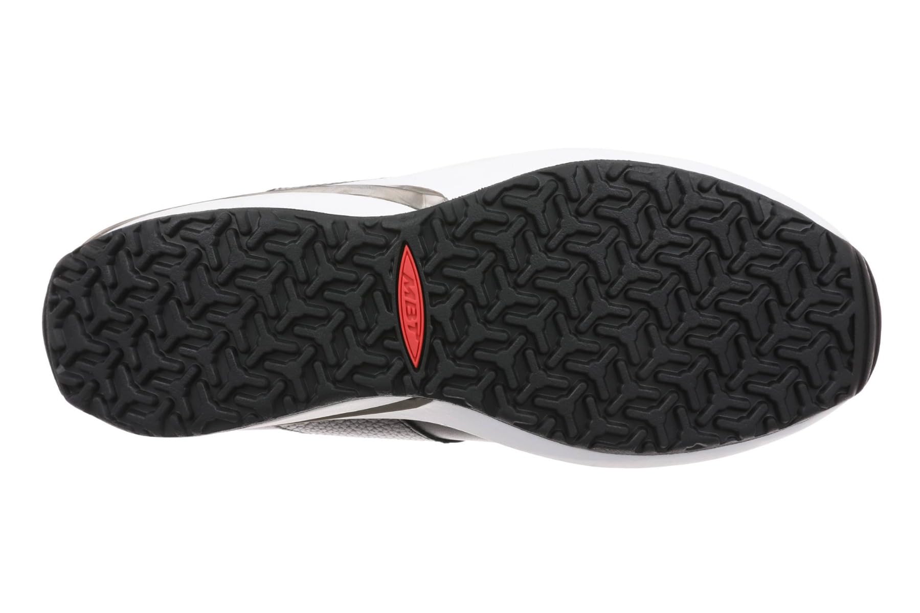 MBT AISAI Ledersneaker für Damen. Nappadesign mit Details aus Strukturiertem Leder. Frontaler Reißverschluss für leichten Einstieg.