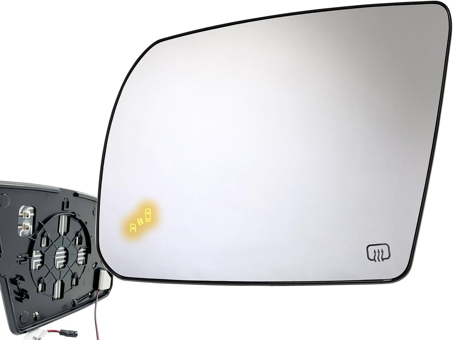 APA Replacement for Exterior Rear View Mirror Glass Power Heated with Blind Spot Detection 2014-2021 Tundra 2018-2022 Sequoia Driver Left Side 879060C010 TO1324132