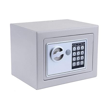 Gobbler Digital Electronic Safe Locker/Box for Home and Office for Jewellery Money Valuables (Asher Grey) [GS170A]