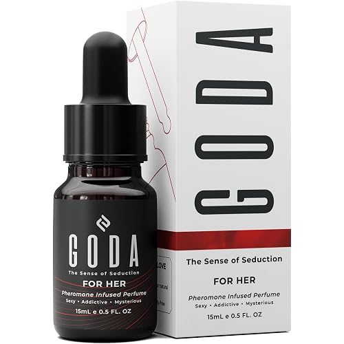 GODA Pheromones Perfume for Women – The Original – Long-Lasting Women's Fragrances with Jasmine and Rose, Vegan & Cruelty-Free – 15ml/0.50 fl. oz