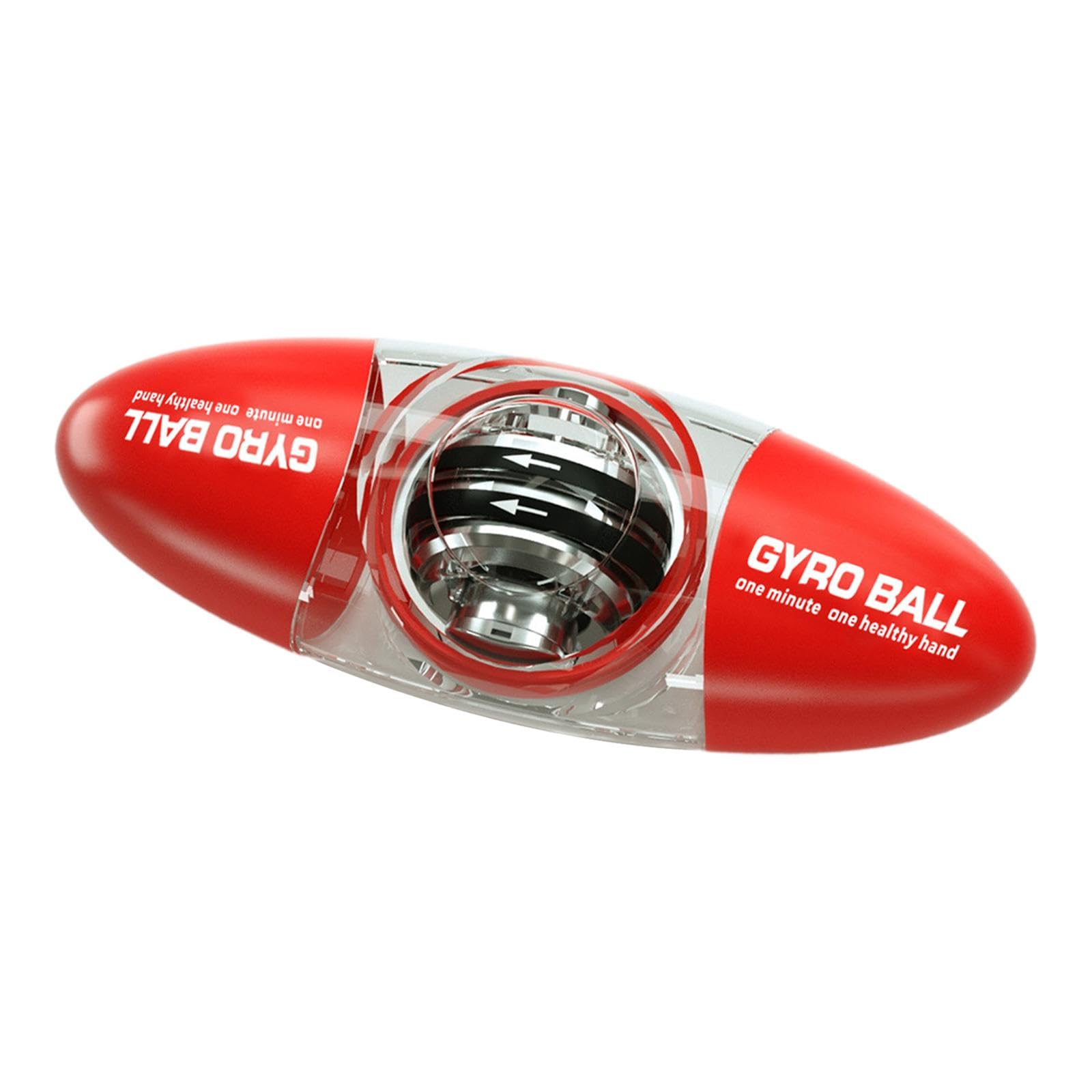 Wrist Training Ball Gyro Ball Handtrainer Griffkrafttrainer Unterarmtrainer Trainingshilfe PC Automatischer Start für Arbeit Sport Reise Zuhau