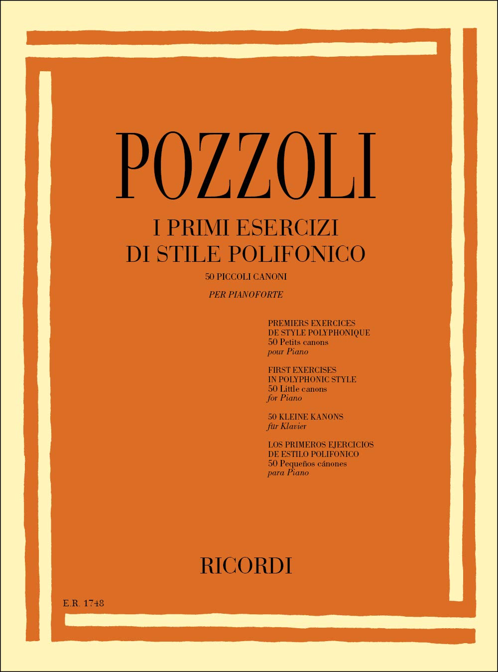 Primi Esercizi Stile Polifonic