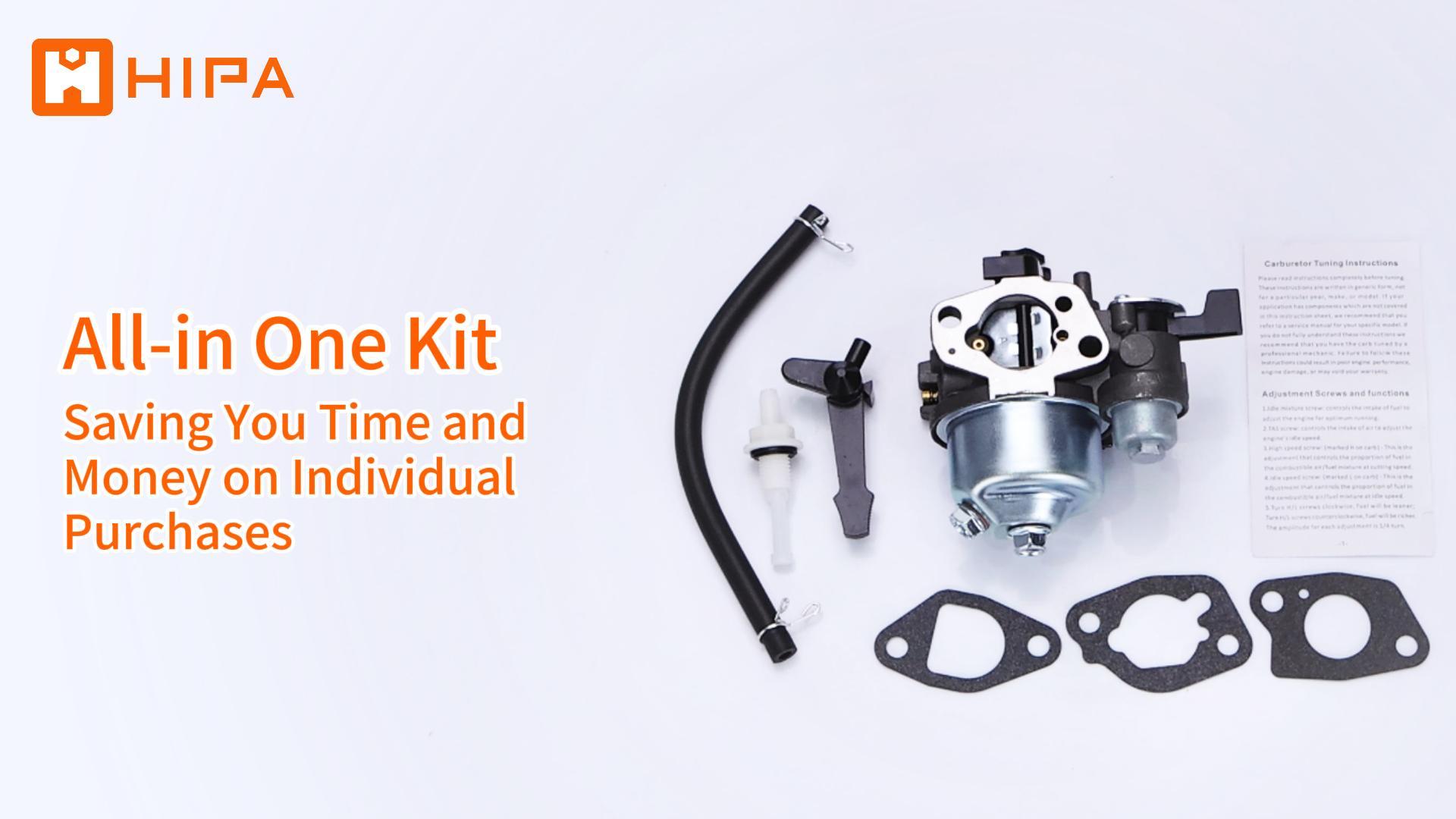 Watch Hipa GX160 GX200 Carburetor for Honda 16100-ZH8-W61 on