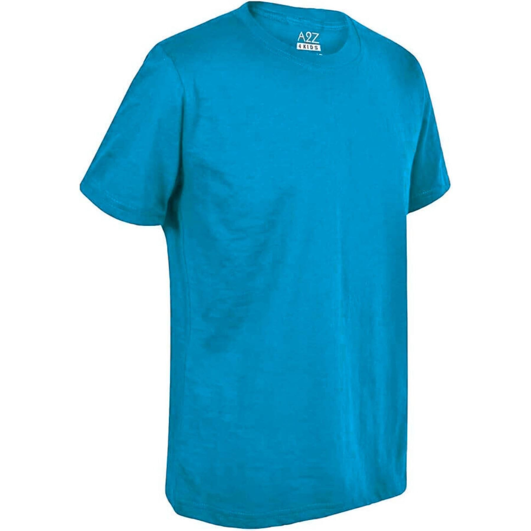 A2Z 4 Kids T-Shirts pour Garçons T-Shirt Noir Uni Débardeur d'été Doux Au Toucher pour Enfants Garçons De 2 à 13 Ans | T-shirt doux et léger, durable, respirant, vêtements de jeu quotidiens pour enfants de 5 à 13 ans