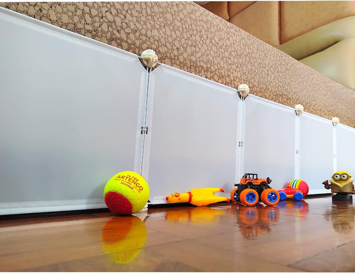 QIYIHOME Toy Blocker, Extra Tall Size Gap Bumper for Under