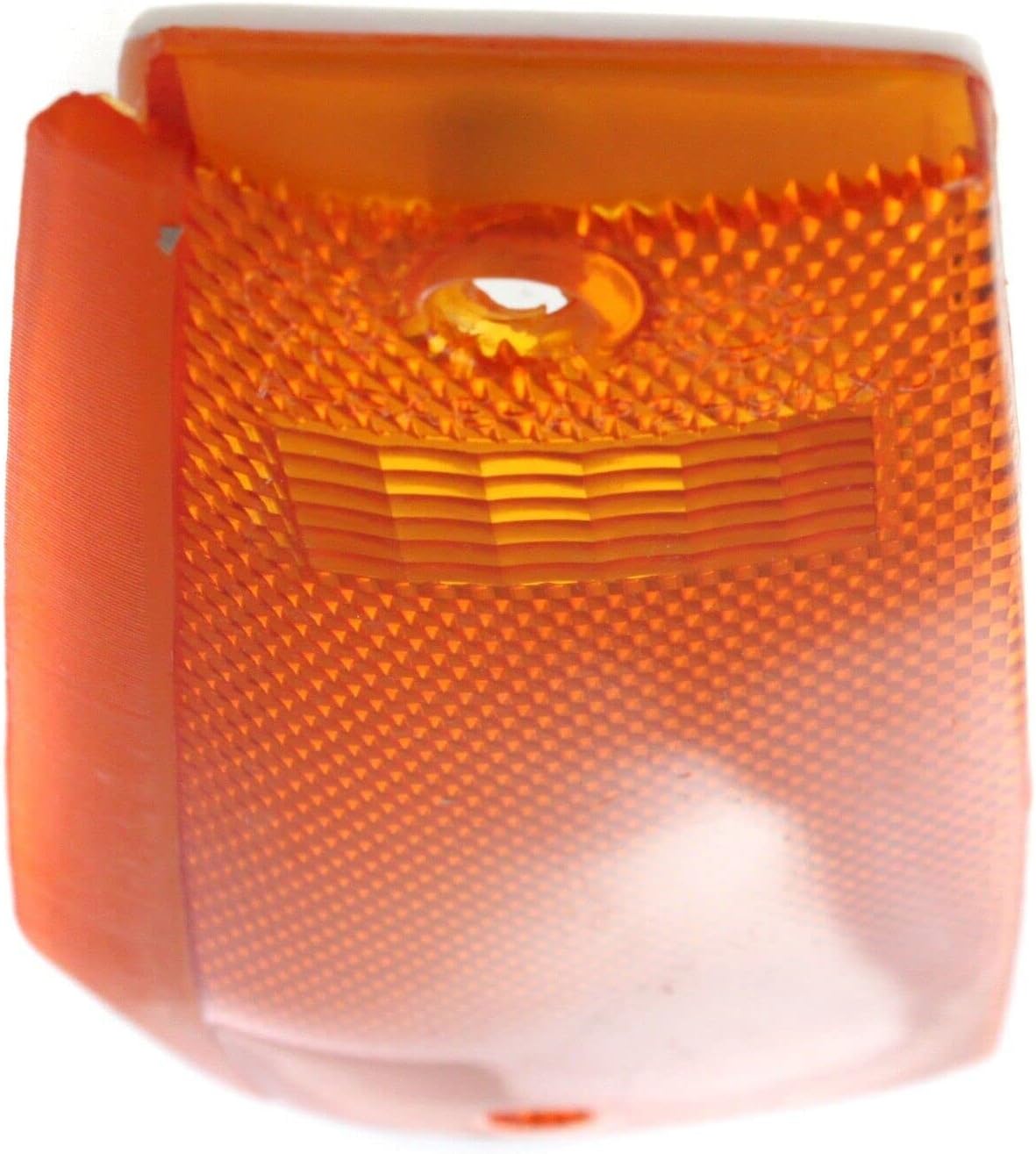 DAT AUTO PARTS Front Left Driver Side Side Marker Signal Orange Light Plastic Lens Assembly & Housing Lamp Replacement for 1984-1996 Jeep Cherokee CH2550113 56000111