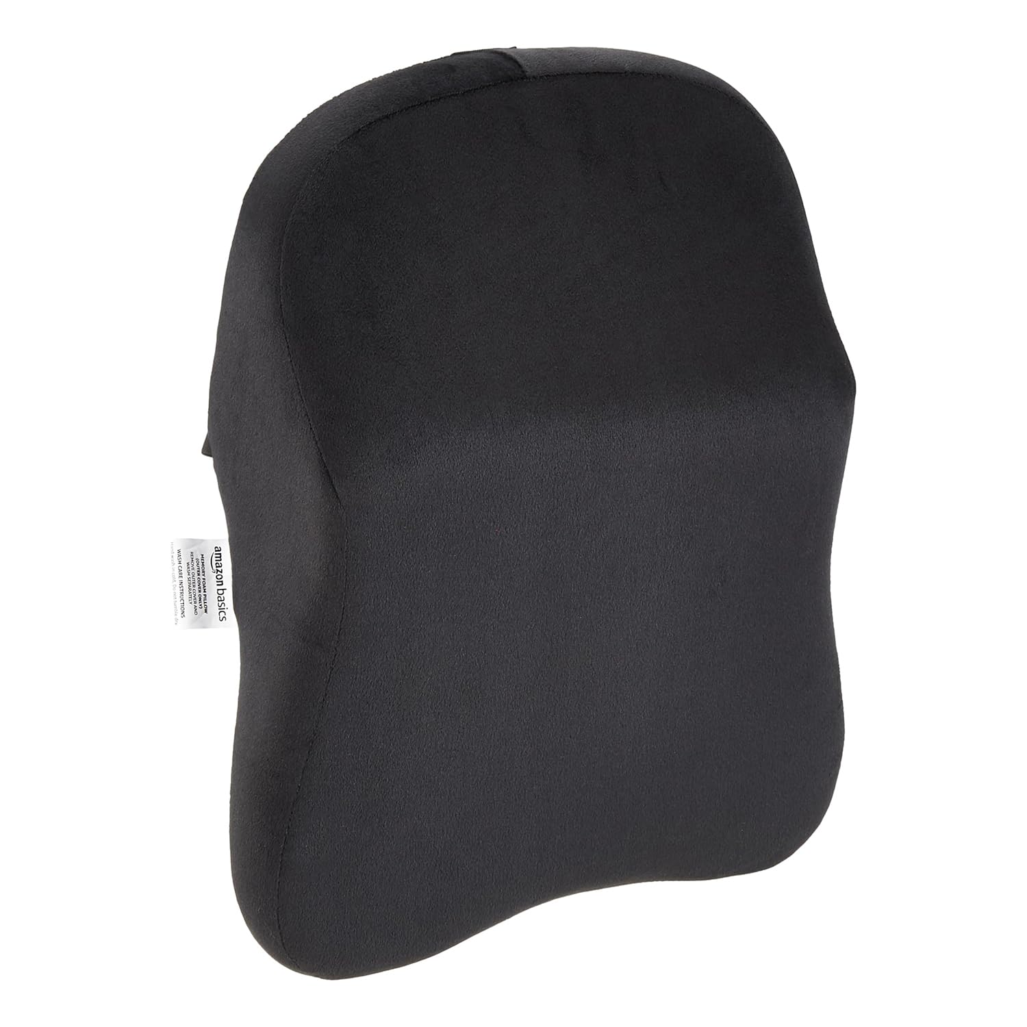 amazon basics Car Neckrest Memory Foam Pillow for Neck Support | Ergonomic Design | Portable & Lightweight | Large Size (Black) (B0D39XSGQX) Amazon Price History, Amazon Price Tracker