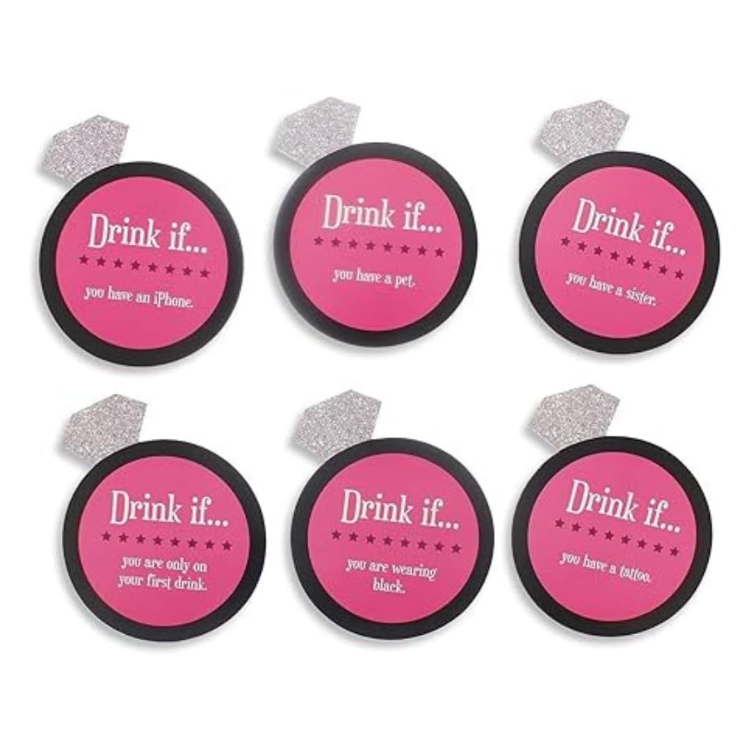 WP WANNA PARTY Girls Night Out Drink If Bachelorette Party Game for Funny Bachelorette Games, Drinking Games for Bachelorette- Set of 30 Cards, Multicolor 3