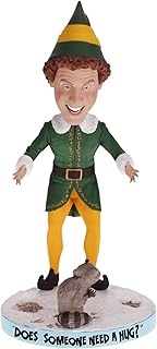 Royal Bobbles Buddy The Elf Bobblehead, Premium Polyresin Lifelike Figure, Unique Serial Number, Exquisite Detail
