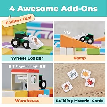 知育玩具 Qbi Magnetic Cubes PRESCHOOL PLUS Amazon.com: QBI Magnetic Blocks for Toddlers Ages 3+ | STEM