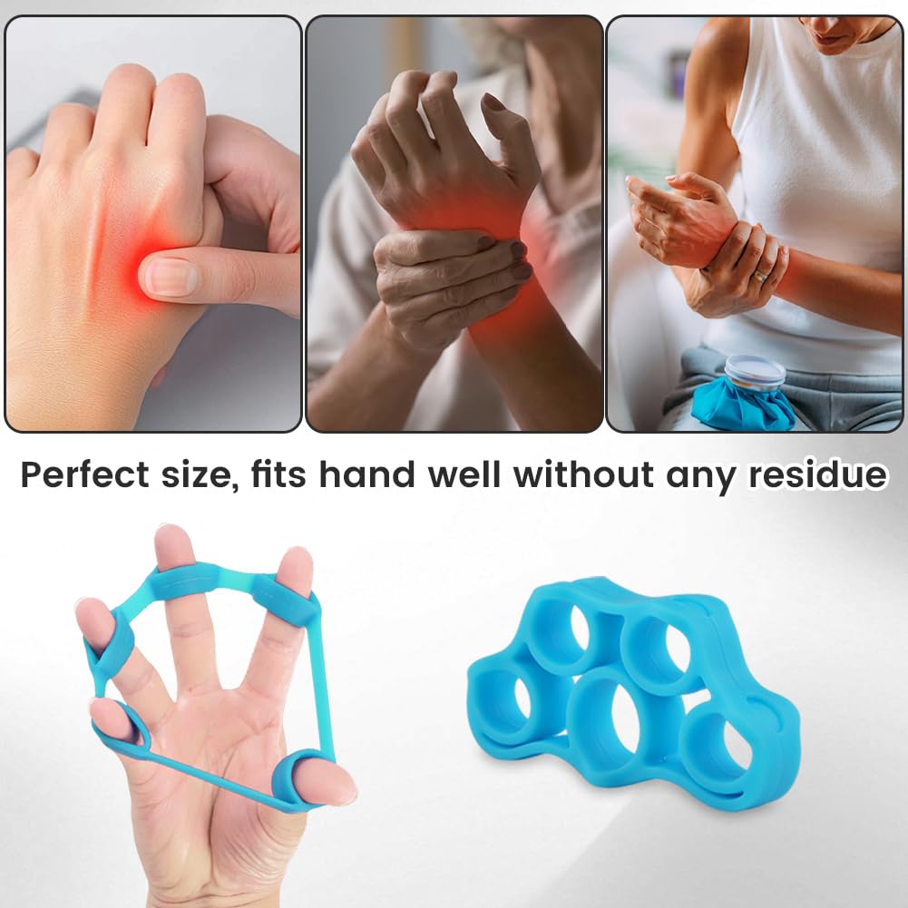 flintronic Set per Allenamento delle Mani e delle Dita, Pallina Antistress Mano Terapia, Pallina Fisioterapia Mano, Strumento per Il Rafforzamento della Presa delle Mani