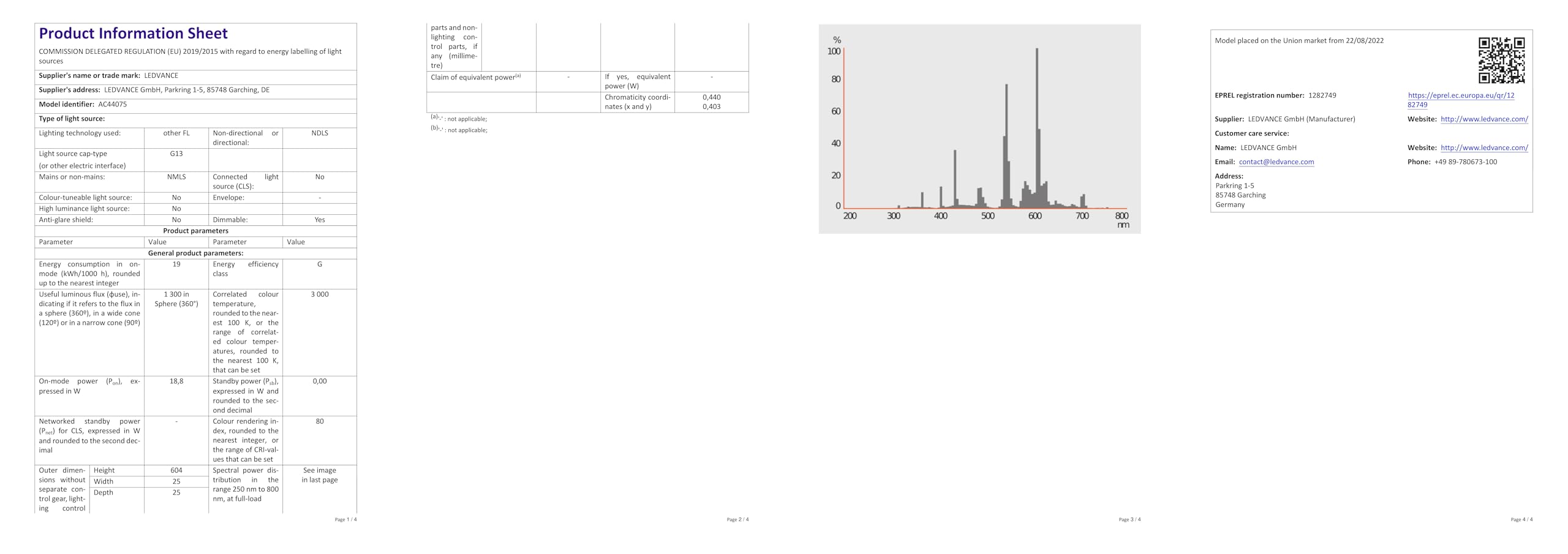 Lampada T2 13W Neon MINI T2 FM 13W/840 | Luce Bianca 4000K | 52cm | Compatibile Con Illuminazione Store Luce Fluorescente - Foto 12